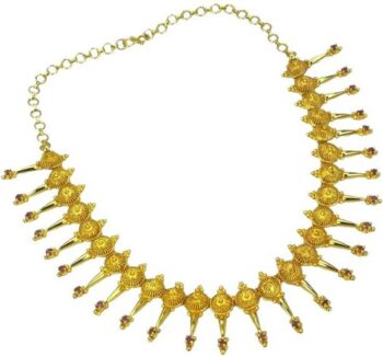 19th J Jewels- Royal Pearl Necklace Earring Bracelet Se...