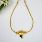 Chain Starfish Pendant With Stone | Neck Piece For Wome...
