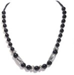 Cubic Zirconia, Crystal Sterling Silver Plated Alloy Ne...