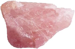 eshoppee 300 to 400gm Rose Quartz Crystal Rough Stone Gemstone Rough- Pink (300 to 400 gm)