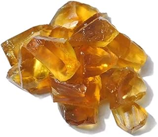 KIRIT GEMSTONE Raw Rough Stone - Citrine African wt - 50 gm Unpolished Natural Healing Chakra Balancing Crystal Stone