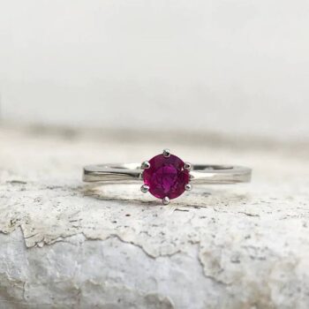 Certified Ruby/Manik Original Gemstone Ring For Women &...