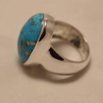 Turquoise/Firoza Natural Certified Astrological Gemston...