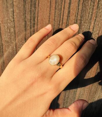 Yellow Zircon 8.25 Ratti Gemstone Ring For Men And Wome...