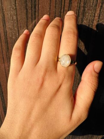 9.25 Ratti Natural Panna Emerald Gemstone Stone Ring Wi...