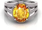 Alloy Silver Plated Ring