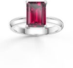 Natural Manik / Ruby ring Stone Ruby Copper Plated Ring