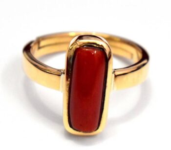 5.25 Ratti Moonga Stone Cultured Red Coral (Moonga) Loo...