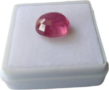 7.25 Ratti Certified Ruby Manik Gemstone For Men & Wome...