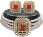 Brass Gold-plated Green Jewel Set