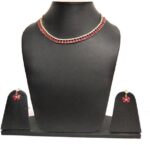 Alloy Gold-plated Green Jewel Set
