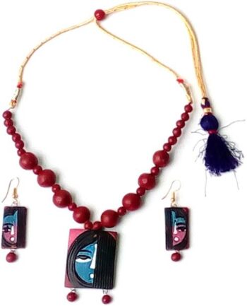 Alloy Silver Turquoise Jewel Set