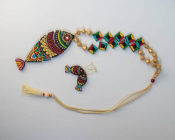 Terracotta Multicolor Jewel Set