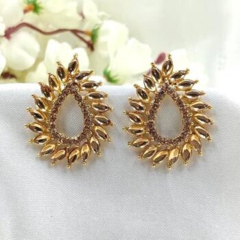 Traditional Stud Fashion Stud Earrings Pear Shape Stud ...
