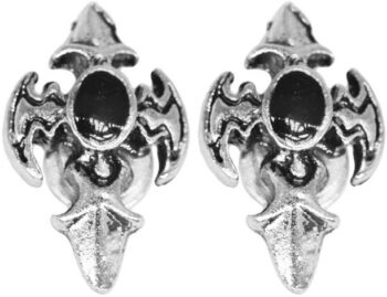 8.5 Amethyst White Metal Drops & Danglers