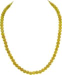 REIKI CRYSTAL PRODUCTS Natural Citrine Crystal 6mm Neck...