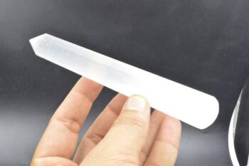 Fikup Natural Agate Selenite Crystal Stones Fengshui Wa...