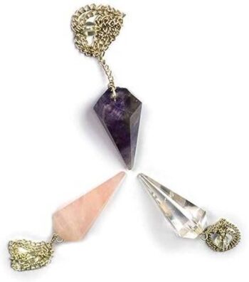 AIR9999 Natural Amethyst Rose Quartz Clear Quartz Cryst...