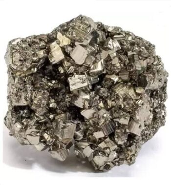SINDURRI CREATIONS Pyrite Cluster Rough Stone for Reiki...