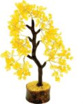 TREEMAISON Vastu Crystal Citirine Tree (300 Beads) Crys...