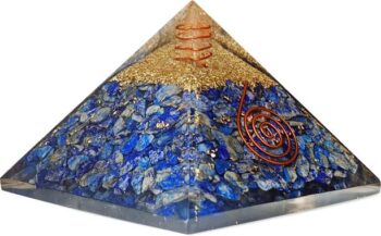 CRIKI Lapis Lazuli Pyramid for Better Communication, Cl...