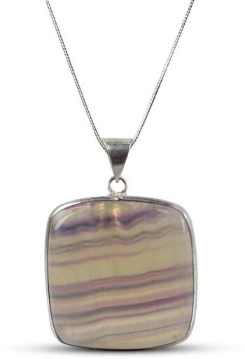 REIKI CRYSTAL PRODUCTS AAA Mulit Fluorite Pendant Natur...