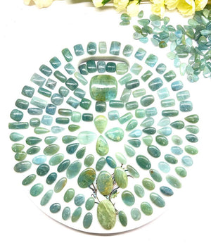 Aquamarine Cabochon (Calm Nerves)