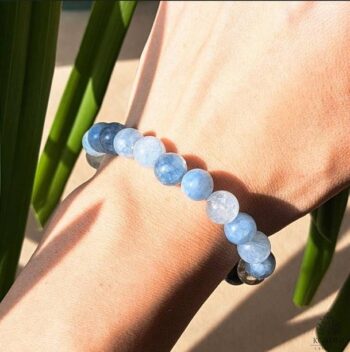 Crystal And shades Crystal, Aquamarine Beads, Agate, Cr...