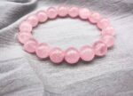 Vaikuntham Rose Quartz Crystal Bracelet