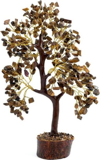 vastu vardan Vastu Crystal Tiger Eye Tree (600 Beads) F...